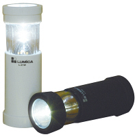 ルミカ　防災用ライト　ツーウェイランタン(トーチ型[スポット照射]/ランタン型[エリア照射]2Way対応)　ブラック　防滴仕様/電池交換可能　A21013