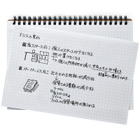 マルマン リングノート ニーモシネ A5 5mm方眼罫 5冊 N182A