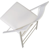 AREA DECLIC ポケットクッション ミーティングチェア　ホワイト POCC-WH 1セット（2脚）　（取寄品）