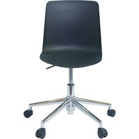 COLOS（コロス） ベスパ1スイーベル オフィスチェア 肘無し ブラック VSP1S-BK 1脚　（取寄品）