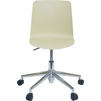 COLOS（コロス） ベスパ1スイーベル オフィスチェア 肘無し カフェオレ VSP1S-CAF 1脚　（取寄品）