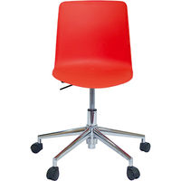 COLOS（コロス） ベスパ1スイーベル オフィスチェア 肘無し オレンジ VSP1S-OR 1脚　（取寄品）