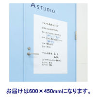 マグエックス　薄型マグネットホワイトボードシート 600×450mm　MSHU-4560-M  オリジナル