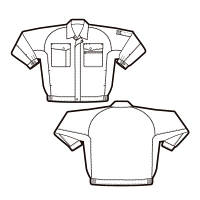 アイトス　長袖ブルゾン　アースグリーン M　AZ6380-005-M　1着　（直送品）