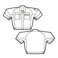 アイトス　長袖ブルゾン　ネイビー 4L　AZ6380-008-4L　1着　（直送品）