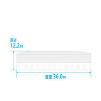 金鵄製作所 軟膏壺（軟膏ツボ）定量型軟膏容器 5mL（浅型） ピンク（桃） 1袋（50個入）