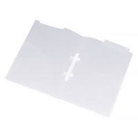 リヒトラブ　HK7735　カルテフォルダー　見開き（アーチタイプ）　A4ヨコ　1箱（200枚：50枚入×4パック）