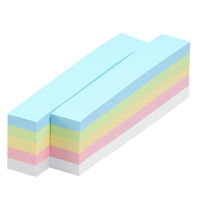 スリーエム　ポスト・イット ふせんハーフ カラーキューブ CPF-2 パステルカラー 75×12.5mm　3パック　（直送品）