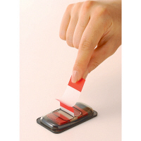 スリーエム　ポスト･イット ジョーブ レギュラーサイズ 44×25mm ブルー 680-2　4個　（直送品）