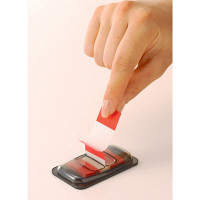 スリーエム　ポスト･イット ジョーブ レギュラーサイズ 44×25mm イエロー 680-5　4個　（直送品）