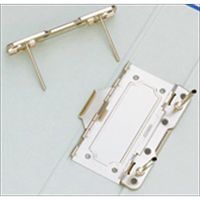 ドッチファイル　A4タテ　とじ厚50mm　黒　両開きパイプ式ファイル　1075BFクロ　2冊　キングジム　（直送品）