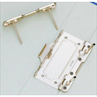 ドッチファイル　A4タテ　とじ厚50mm　ピンク　両開きパイプ式ファイル　1075BFヒン　2冊　キングジム　（直送品）