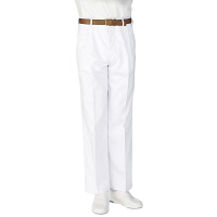 KAZEN（カゼン） メンズスラックス ホワイト W130 436-80 1着（直送品）