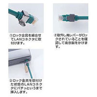 サンワサプライ LANケーブルロック SL-39 1本（直送品）