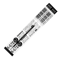 油性ボールペン替芯 単色用 K-0.7mm芯 黒 10本 BR-6A-K-BK ゼブラ