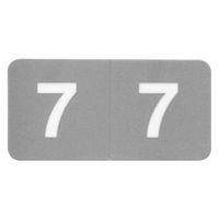 フィリオ　ナンバーラベル シール　カラー　「7」　MS-NRK7　1パック（150片入）