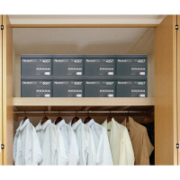 キングジム ニュートラルボックス Lサイズ グレー 4057クレ