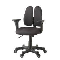 DUOREST（デュオレスト）　DR-250SP　肘付　ブラック　DR-250SP　C001ABK1　1脚　（直送品）