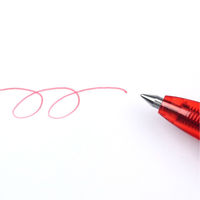 フリクションボールノック　0.5mm　赤　消せるボールペン　LFBK-23EF-R　パイロット