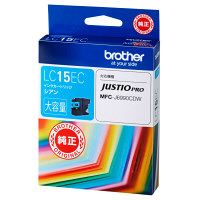 ブラザー（brother） 純正インク LC15EC MFC-J6990CDW-A用