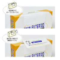 水切りゴミ袋 排水口用 不織布タイプ 細かなゴミをしっかりキャッチ 1箱（100枚入）ストリックスデザイン