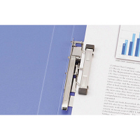 パンチレスファイル　A3ヨコ　10冊　リヒトラブ　HEAVY DUTY　藍　F376-9