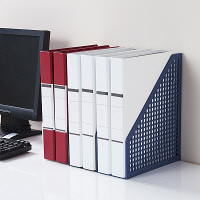 ボックスファイル　A4　PP製　ネイビーブルー　セリオ