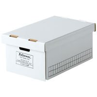 バンカーズボックスミニ　101　手書き白　3枚　フェローズジャパン　　外寸：幅105×奥行170×高さ75mm