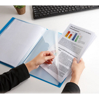 キングジム クリアーファイル ホルダーイン A4タテ 12ポケット 背幅16mm 透明 6171-3Tトウ