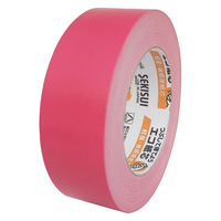 【ガムテープ】 カラークラフトテープ No.500WC 幅38mm×長さ50m 赤 積水化学工業 1巻