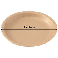 未晒しストロングプレート　17cm　1パック（50枚入）