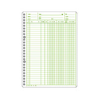 コクヨ　一色刷ルーズリーフ　B5　売上帳　リ-302