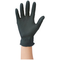 リーブル　ニトリルグローブIGAブラック　LL　No2190LL　1箱（50枚入）