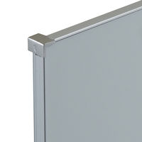 日学 フレームレスホワイトボード メタルライン ML-330 1枚