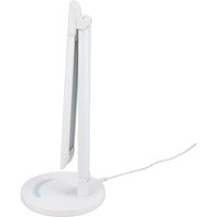 調光機能付7W白色LEDスタンドライトWH 白 SDLE07N12WH ヤザワコーポレーション