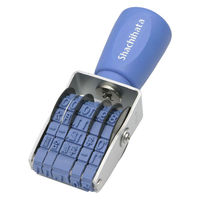 シャチハタ 回転ゴム印 欧文日付 3号 NFD-3G