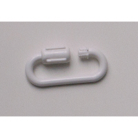 プラチェインパーツ スクリュージョイント6mmΦ用 白 P545 ニッサチェイン