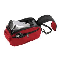 【アウトレット】エレコム 「ZEROSHOCK」ビデオカメラケース M レッド ZSB-DV008RD