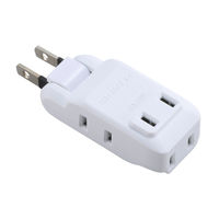 オーム電機　マイクロタップ　ホワイト　4個口　HS-A1415W