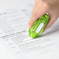 修正テープ プラス アスクル限定 使い切りタイプ 4mm 10個  オリジナル