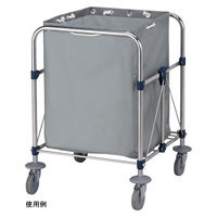 山崎産業 リサイクルカートYー2 収納袋 小 グレー C250-002X-MB 1枚