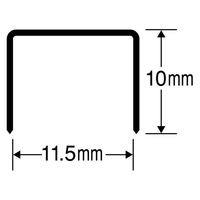 マックス ホッチキス針 大型厚とじ用 1210FA-H 1箱（100本つづり×18）