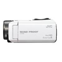JVCケンウッド 防水・防塵・耐衝撃ビデオカメラ パールホワイト GZ-R400W
