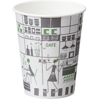 紙コップ モノトーン 275ml（9オンス） 1箱（1500個：50個入×30袋） オリジナル