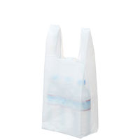 アスクル　レジ袋（乳白）　16号　幅190mm×マチ120mm×縦460mm　1セット（12000枚：1000枚入×12箱）  オリジナル