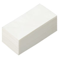 イデシギョー 8つ折り 紙ナプキン 2PLY 白無地 1セット（500枚：50枚入×10袋）