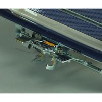 金沢車輌 スチール製台車(フットブレーキ付き) NHT-304+FB 1台 6-9093-14（直送品）