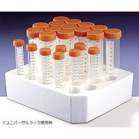 コーニングインターナショナル 遠沈管(PP) 50mL 1ケース(25本/ユニバーサルラック×12ラック入) 4558 1ケース(300本)（直送品）