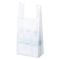 国産レジ袋　乳白　16号　1セット（12000枚：1000枚入×12箱）　福助工業  オリジナル