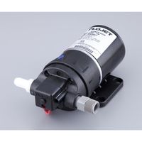 ニッパツ・メック 2ピストンダイアフラム小型圧力ポンプ 8700mL/min 02100-12A 1台 1-1503-01（直送品）